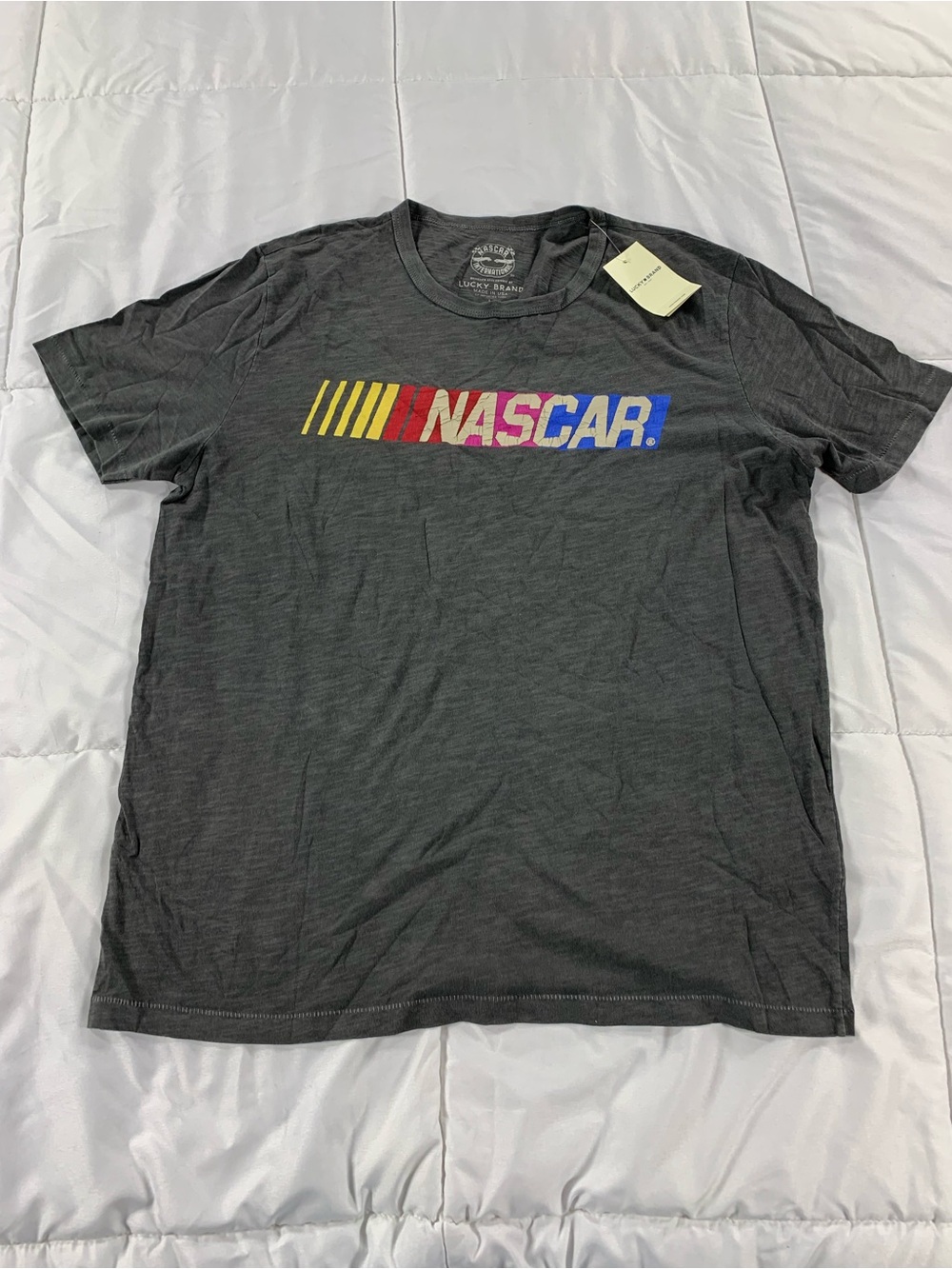 New with tags LUCKY BRAND - NASCAR shirt mens size L